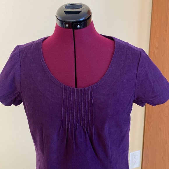 BRAND NEW ORG $115 BODEN VELVET - FEEL MONTMARTRE PURPLE DRESS  -SIZE US 4R - Picture 2 of 9